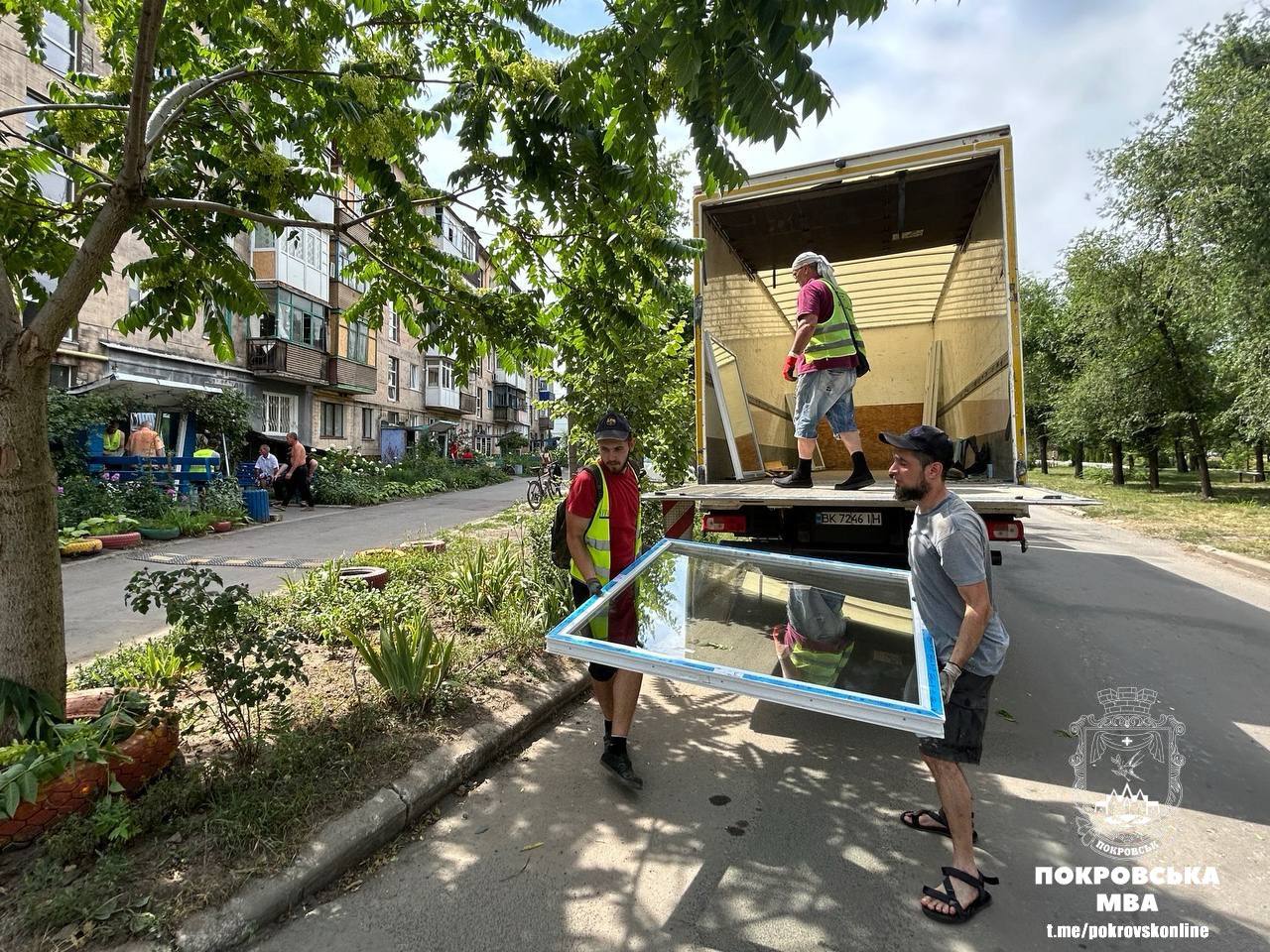 GEM відновлює житлові будинки у Покровській ОТГ, пошкоджені внаслідок ворожих обстрілів (фото)