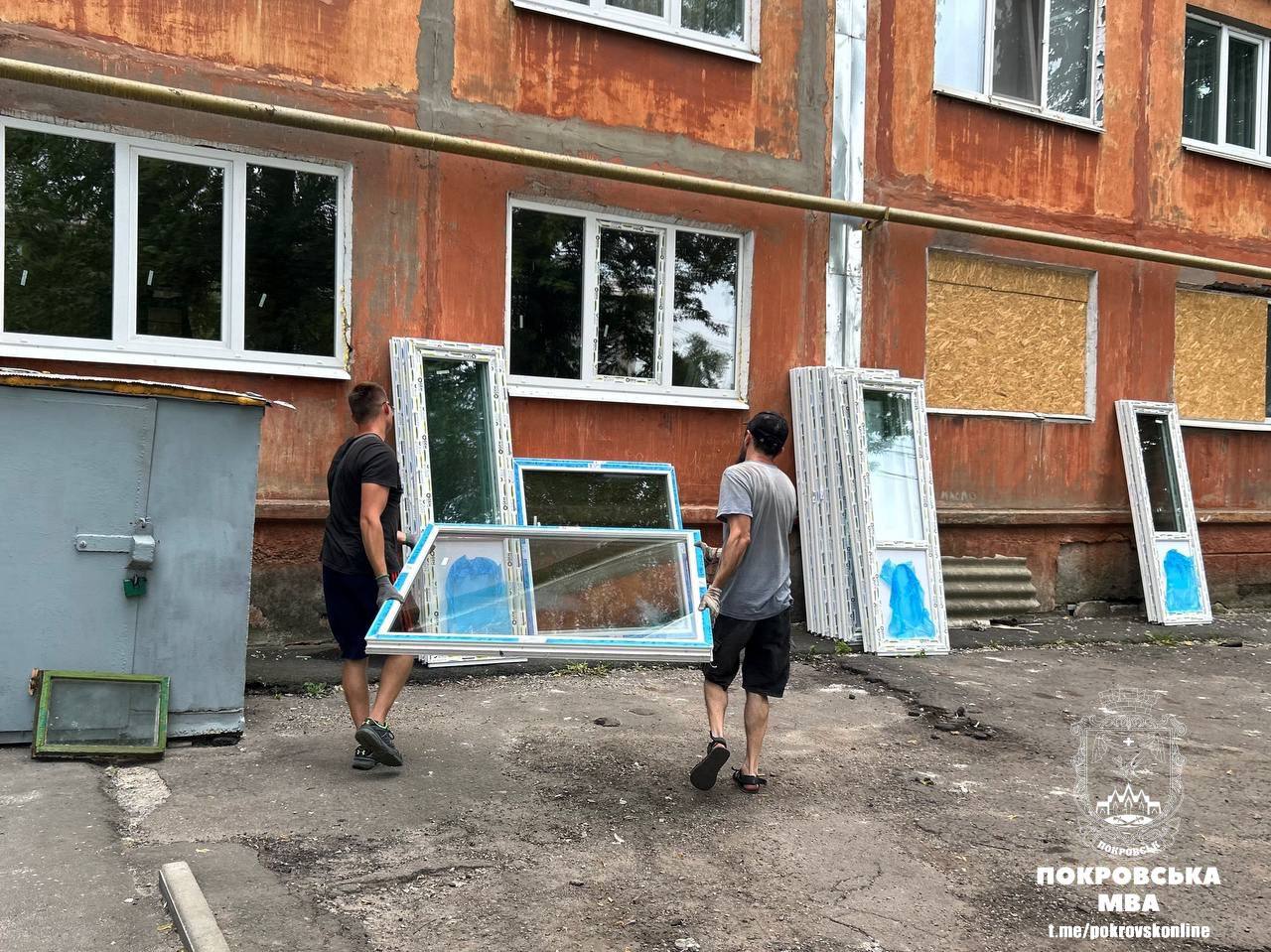 GEM відновлює житлові будинки у Покровській ОТГ, пошкоджені внаслідок ворожих обстрілів (фото)