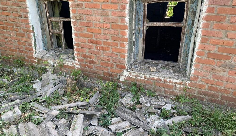 Прошлой ночью враг обстрелял Славянскую громаду (фото)