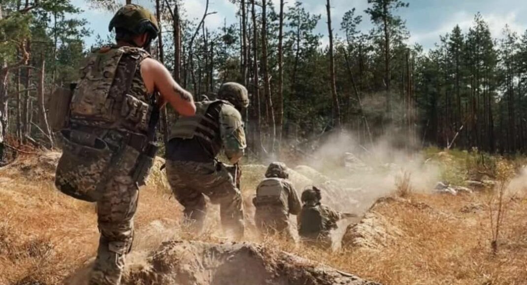 На Лиманському напрямку за сьогодні армія рф здійснила п’ять атак на позиції Сил оборони