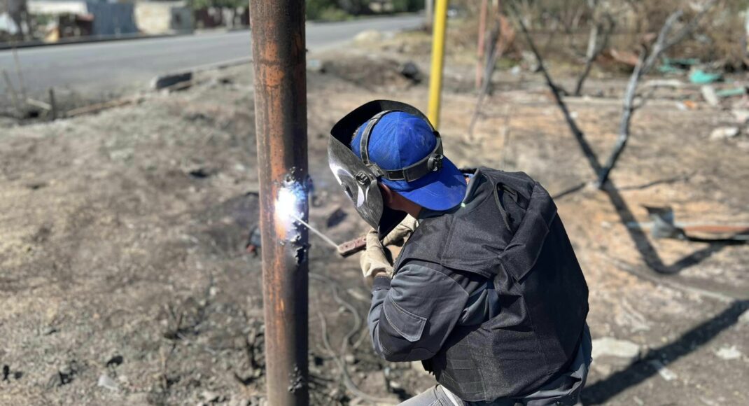 В течение недели Донецкоблгаз возобновил газоснабжение более 400 абонентам, оставшимся без газа из-за обстрелов