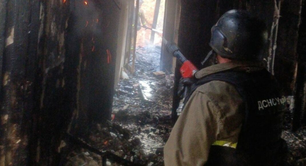 Сьогодні у Костянтинівці у квартирі в багатоповерхівці згорів чоловік