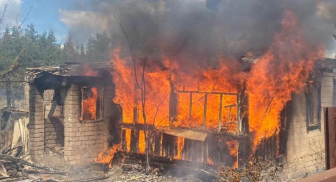 В Краматорске на пожаре погибла женщина