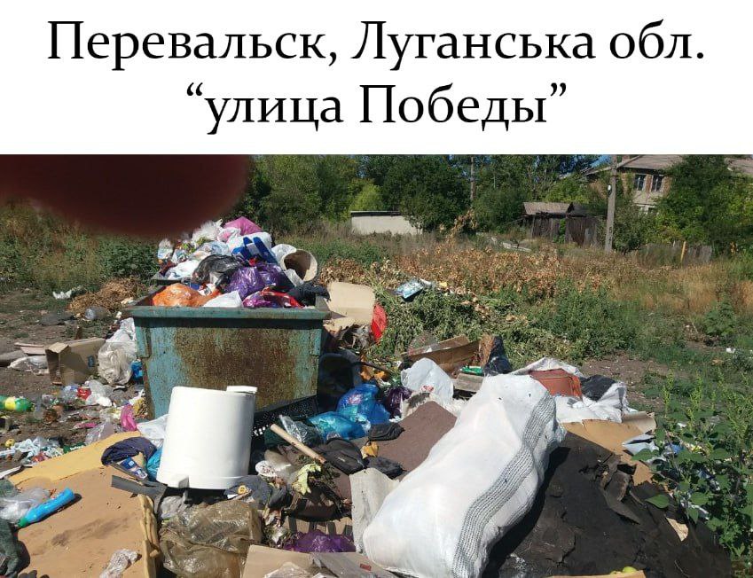 сміття у перевальску