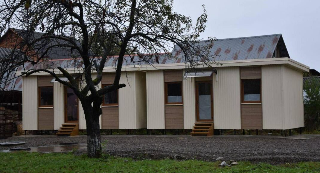 В Закарпатье открыли модульный городок для переселенцев