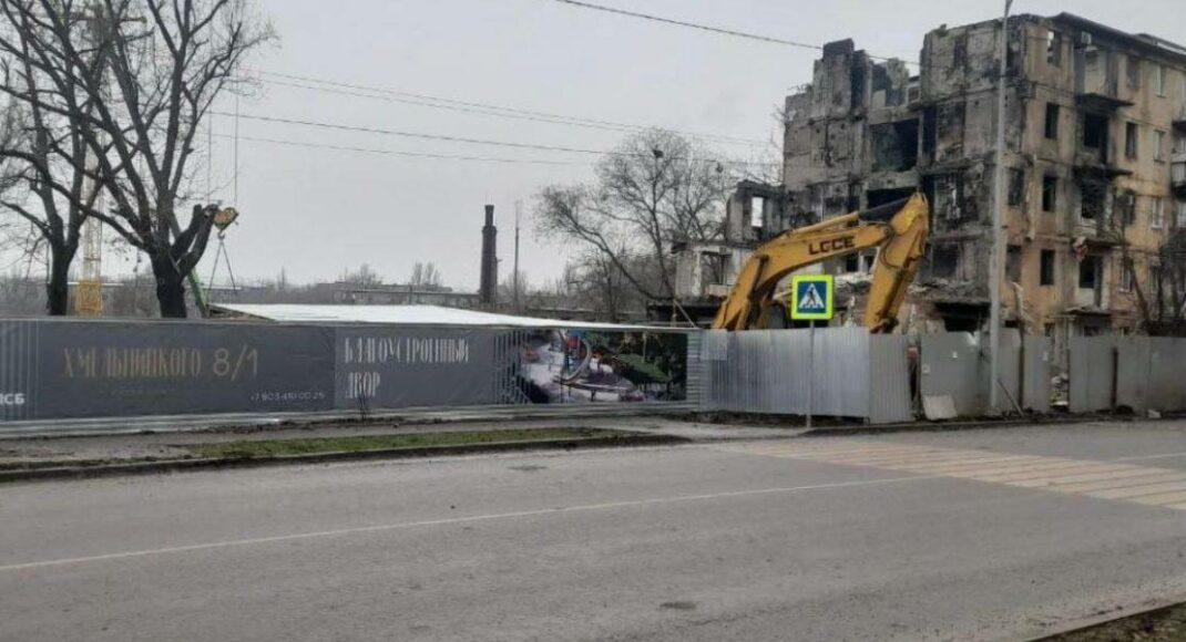Ватажок окупантів роздав 20 тисяч квадратних метрів землі в Маріуполі російським забудовникам