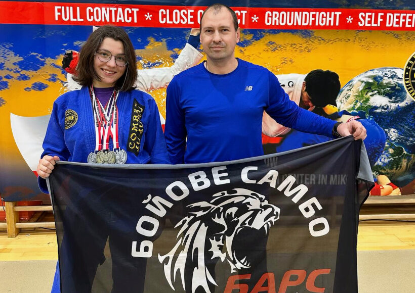 Спортсменка з Донеччини здобула "золото" та "срібло" чемпіонату світу з Комбат Дзю-Дзюцу
