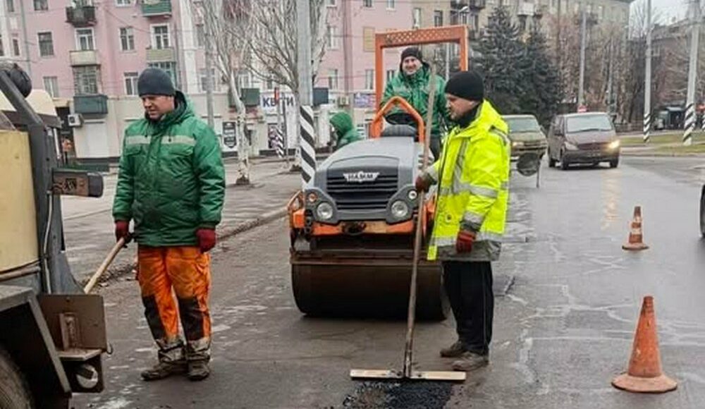 У Краматорську вчасно ремонтують дороги