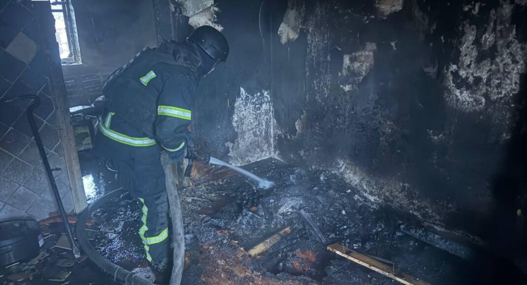 У Краматорському районі рятувальники ліквідували дві пожежі