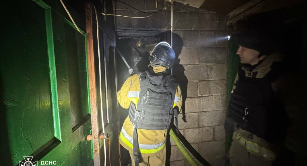 У Краматорському районі надзвичайники ліквідували пожежу житлового будинку