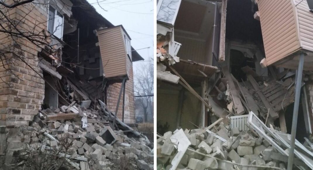 В оккупированной Макеевке частично обрушился жилой дом