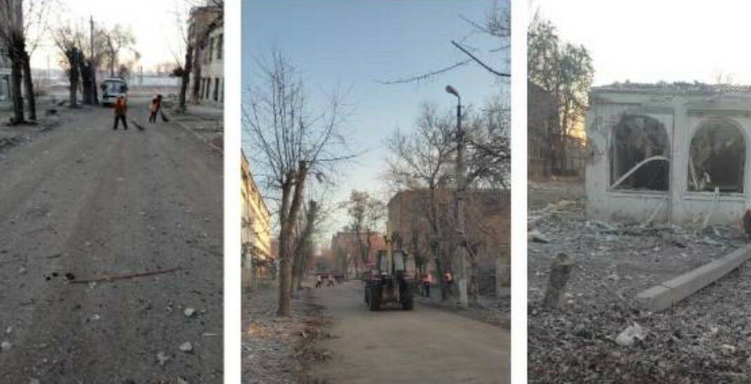 У Костянтинівці ліквідовують наслідки обстрілів (фото)