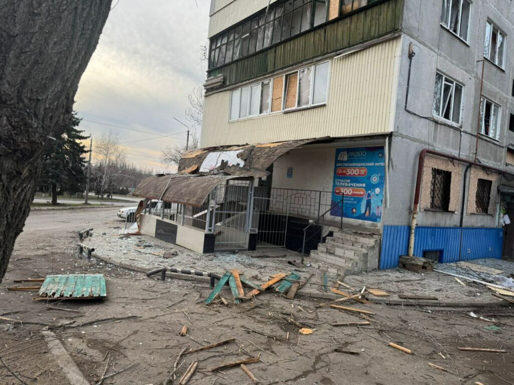 Константиновка под огнем окупантов