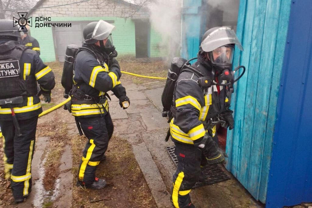 У Краматорському районі на пожежі постраждала жінка
