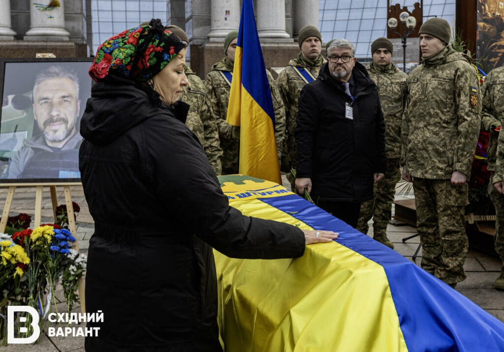 В Киеве простились с фотографом, оператором и военным Русланом Ганущаком