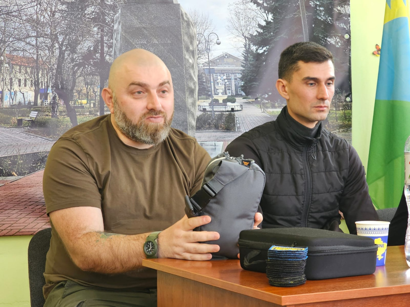 У Павлограді учнівська молодь Новогродівської громади зустрілась з ветеранами війни