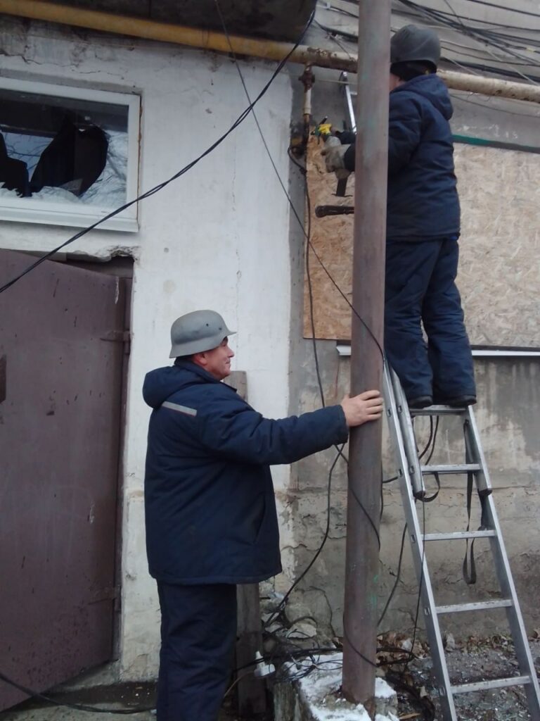 У Родинському на Донеччині відновили газові мережі, пошкоджені внаслідок російського обстрілу