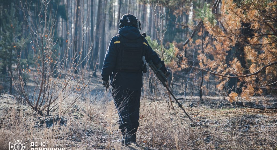 В Донецкой области пиротехники обезвредили 9 взрывоопасных предметов