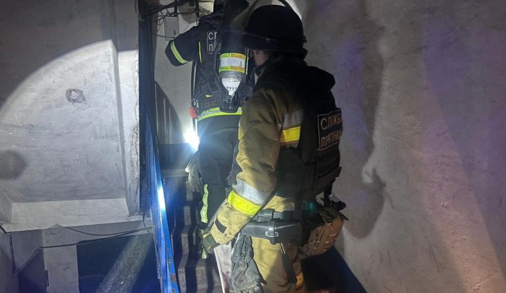 У Добропіллі ліквідували пожежу в п'ятиповерховому житловому будинку