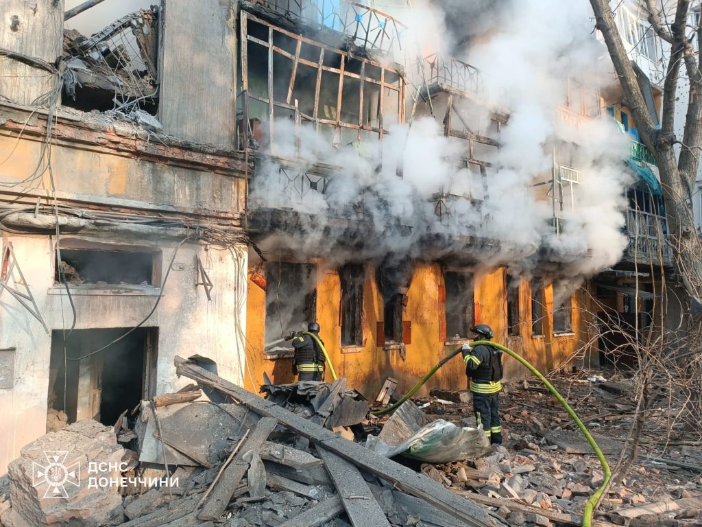 У Костянтинівці рятувальники залучались до ліквідації пожеж