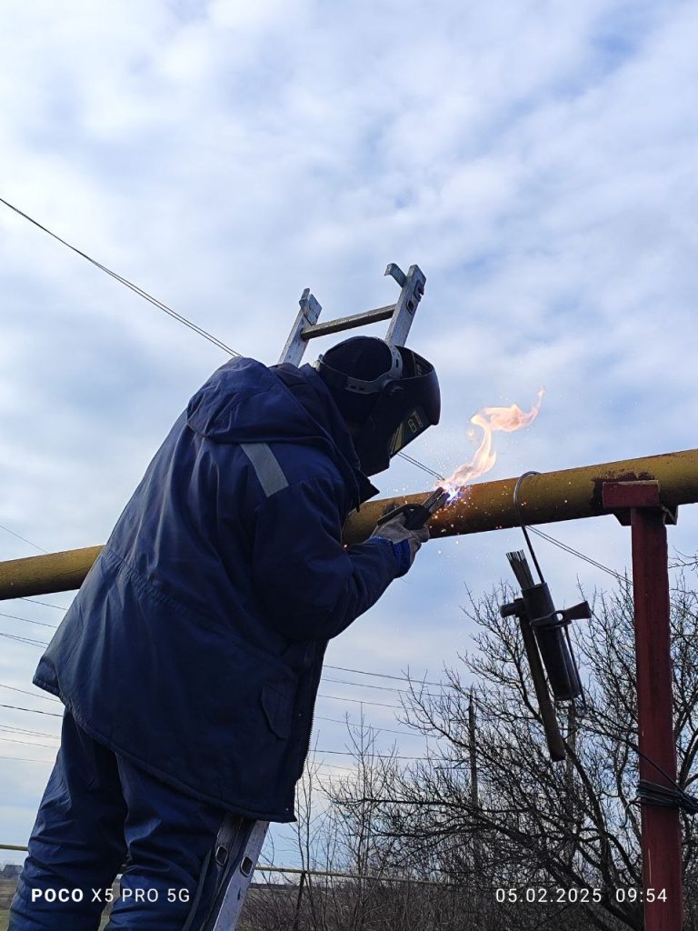 З п'ятої спроби у Новодмитрівці відновили газопостачання