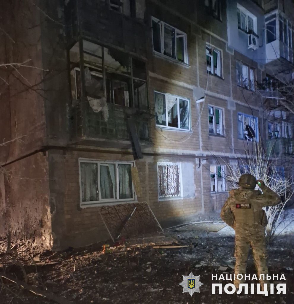 За добу поліція зафіксувала 3276 ворожих ударів по Донеччині