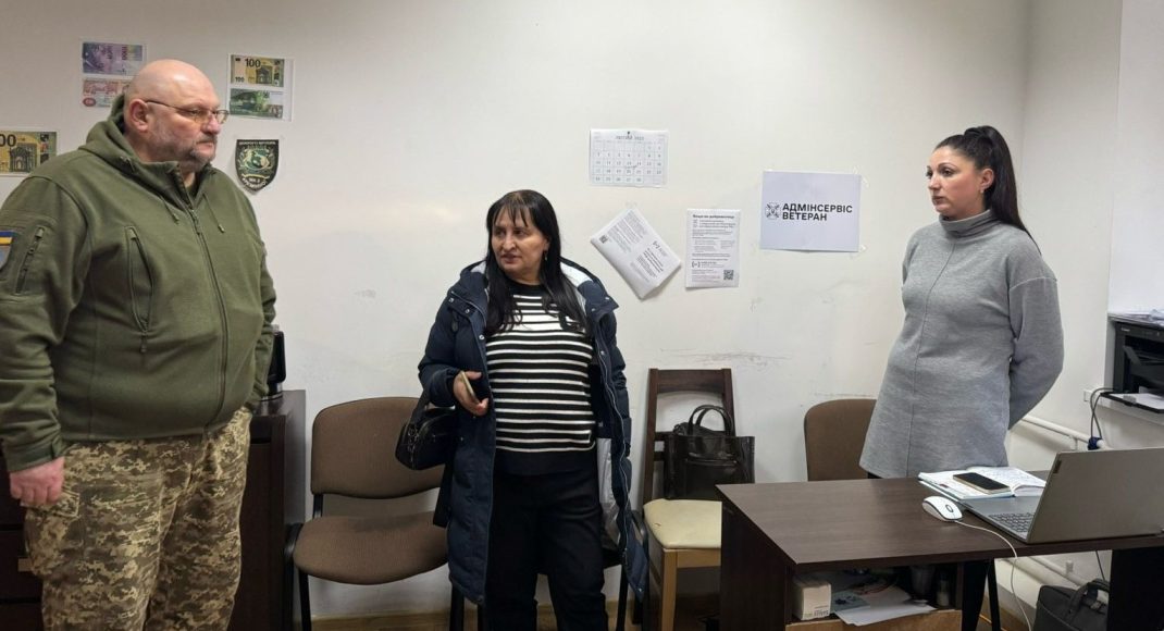 Заместитель председателя Луганской ОВА осмотрела ветеранское пространство Кременской громады в Ровно