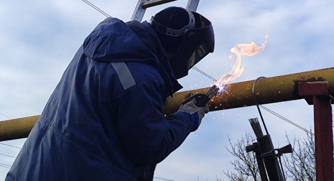 З п'ятої спроби у Новодмитрівці на Донеччині відновили газопостачання (фото)