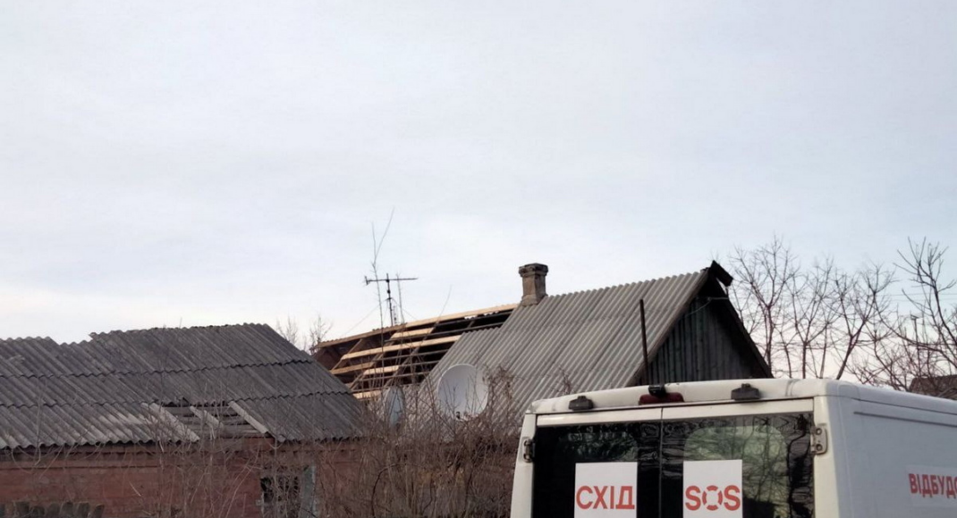 "Схід СОС" продовжує допомагати відновлювати житло у Дружківці