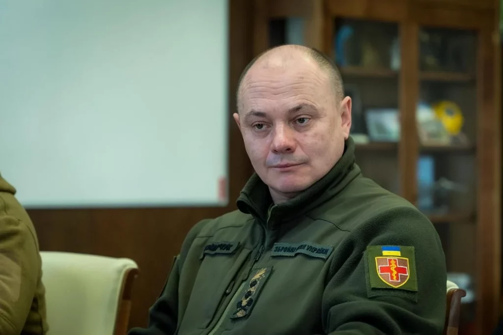 Командувач Медичних сил ЗСУ Анатолій Казмірчук