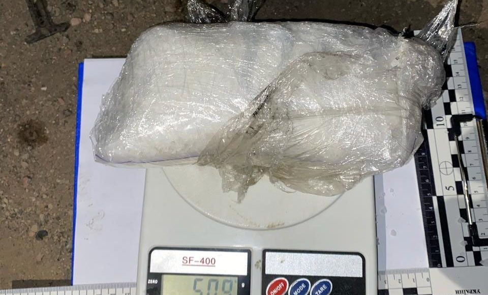 Поліцейські Донеччини викрили в Краматорську наркокур'єра з "вантажем" на понад 1 млн гривень