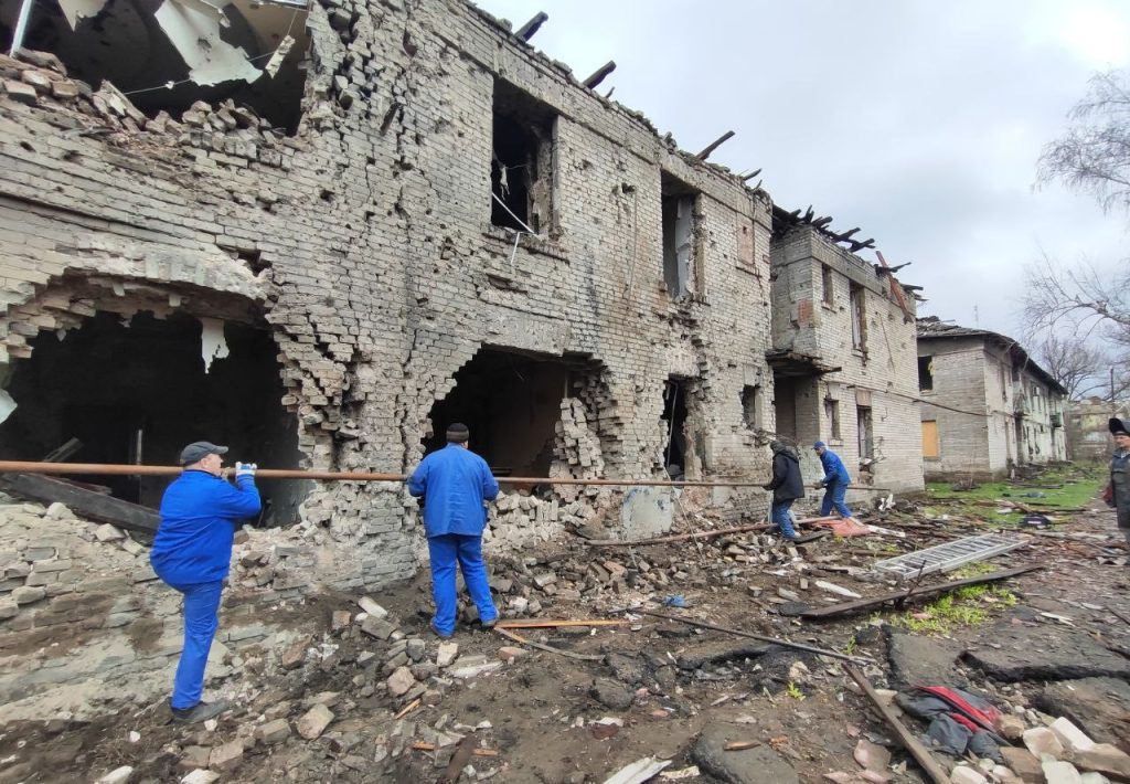 Продолжается ликвидация последствий обстрелов на газовых сетях Константиновки
