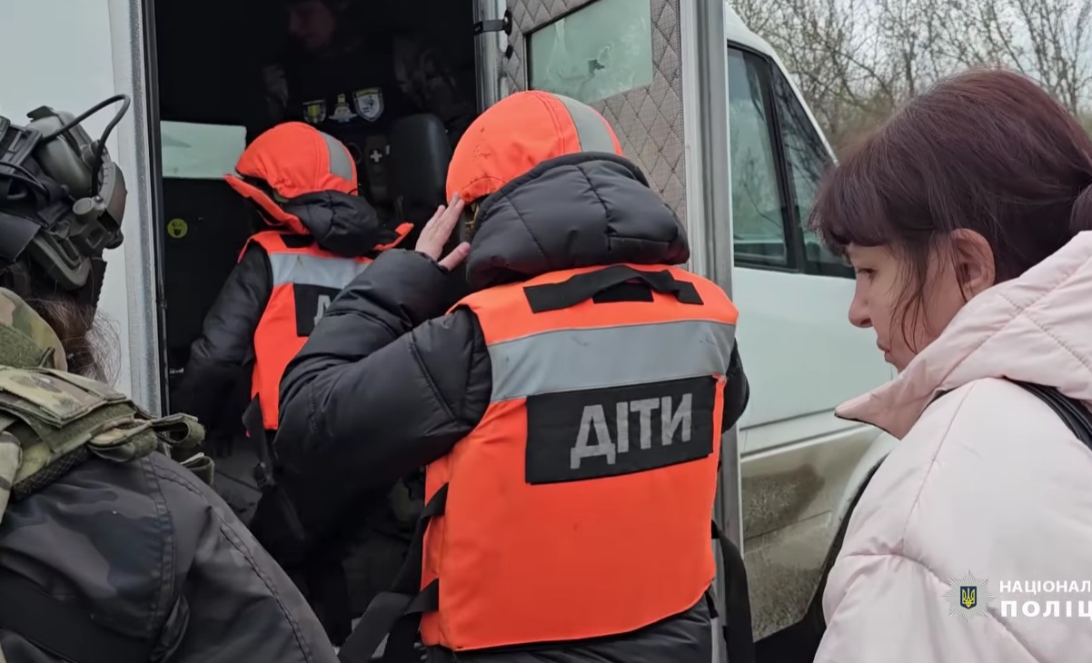 евакуація дітей