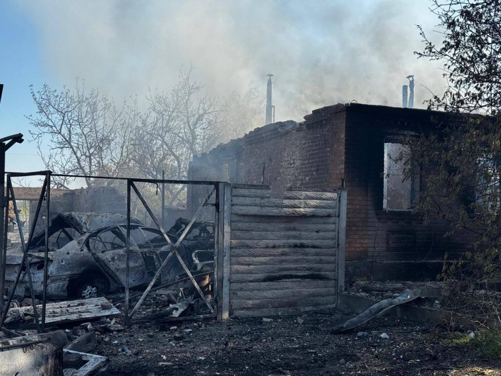 обстрелы донетчины
