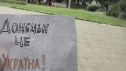Рух "Жовта Стрічка" провів акції спротиву у Донецьку, Луганську та Алчевську (фото, відео)