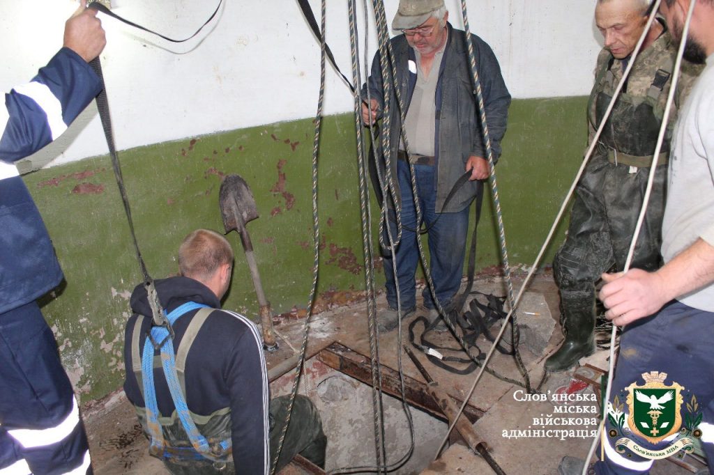 Для ремонту Маяцького водозабору в Слов'янську залучили водолазів із Харкова