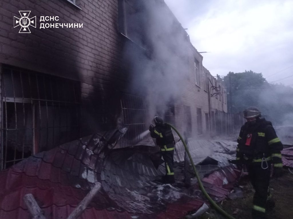 Донеччина, обстріл, пожежі