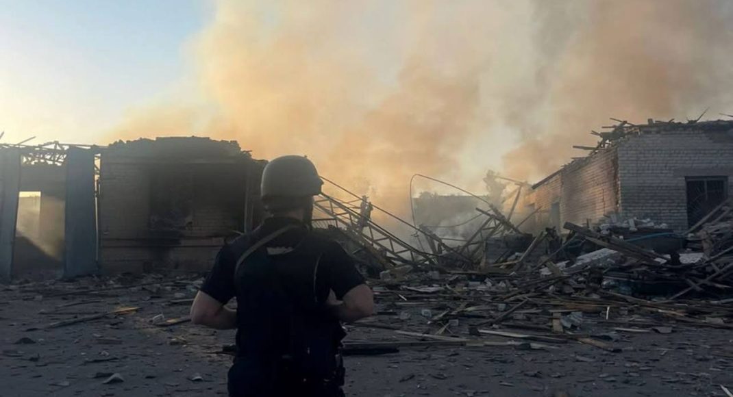 За минувшие сутки полиция зафиксировала 2 855 вражеских ударов по Донецкой области