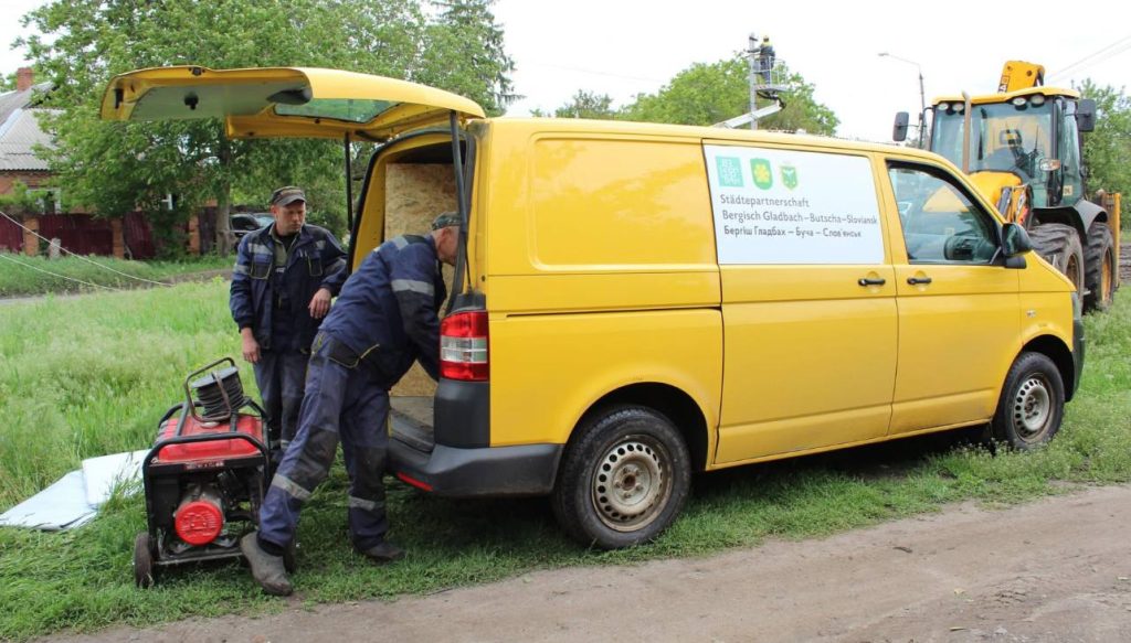 Мікроавтобуси від Бучі вже працюють у Слов’янській громаді (