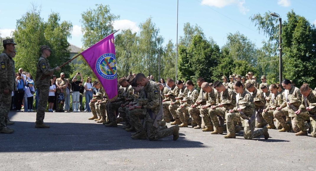 На Киевщине состоялся 28 выпуск лицеистов Луганского областного лицея с усиленной военно-физической подготовкой (фото)