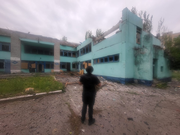Сьогодні по Костянтинівці росіяни вдарили чотирма ракетами