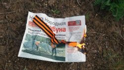 "Желтая Лента" продолжает сопротивляться оккупантам на Донетчине и Луганщине (фото)