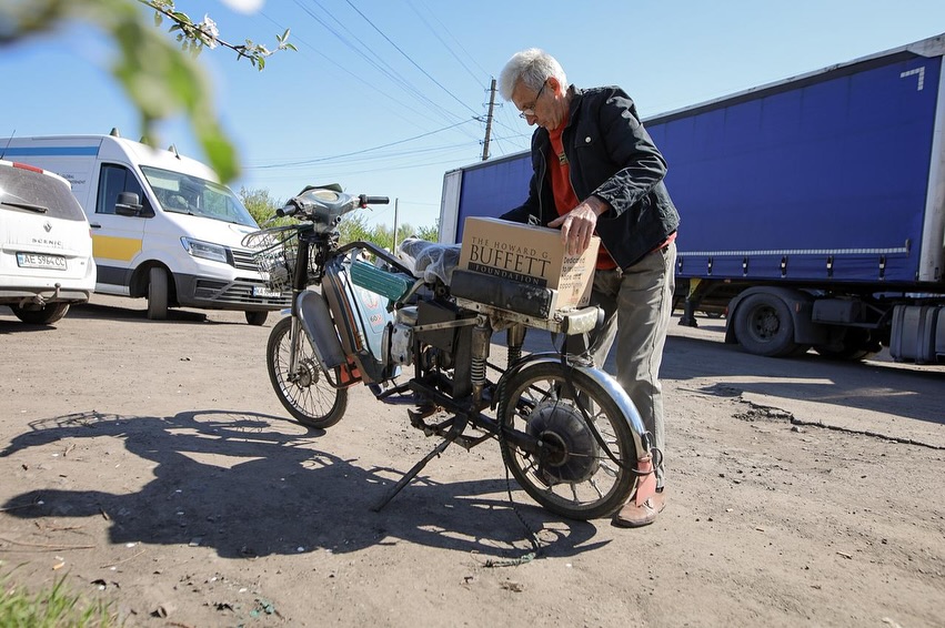 У Добропіллі на Донеччині роздали понад 1,4 тис. продуктових наборів