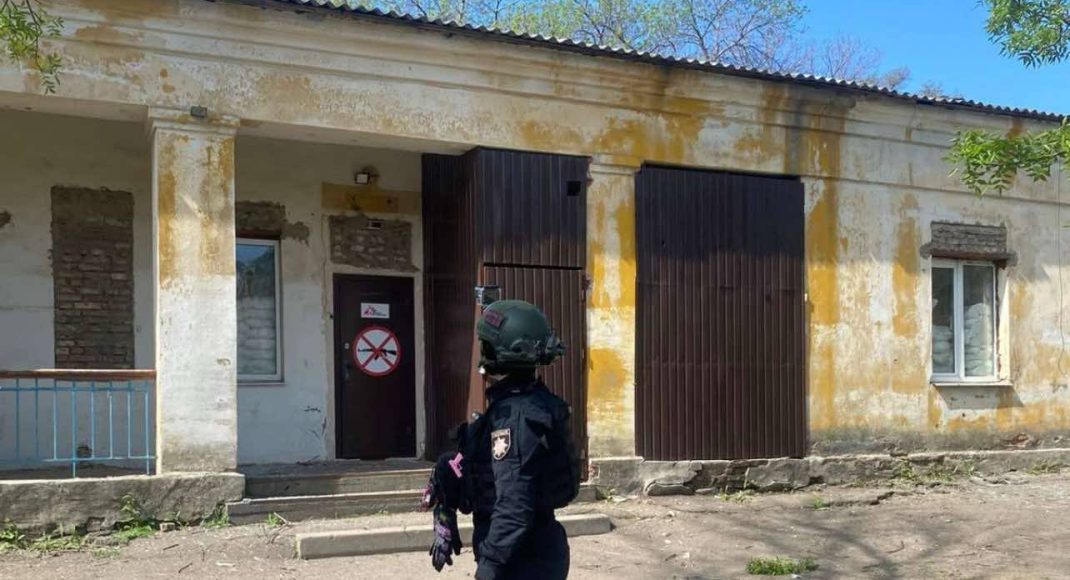 У Костянтинівці росіяни пошкодили обстрілом фасад закладу охорони здоров’я