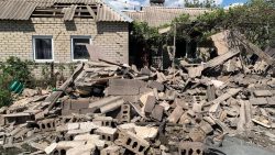 В Краматорске показали последствия вражеского обстрела (фото)