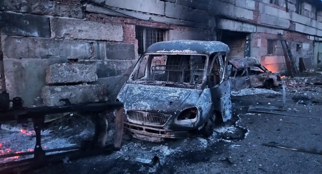 У Словʼянську розповіли про наслідки ворожого обстрілу