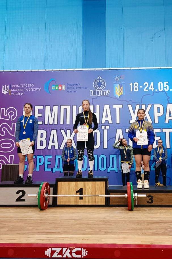 чемпіонаті України з важкої атлетики