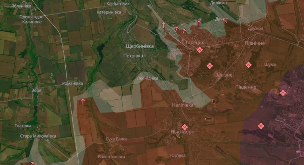 У DeepState розповіли де на Донеччині просунулися російські окупанти