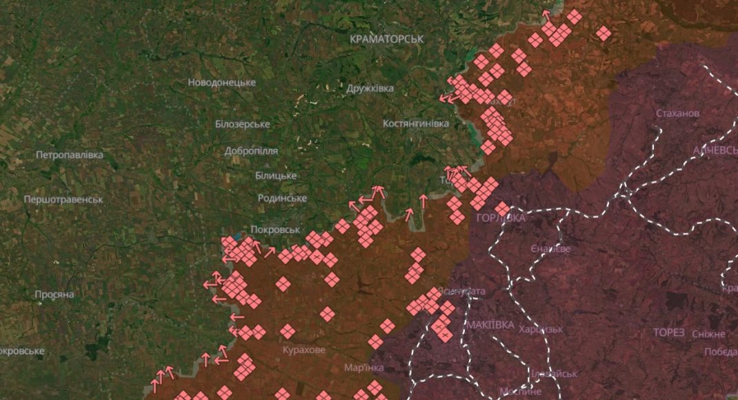 Российская оккупационная армия продвинулась возле нескольких населенных пунктов на Донетчине