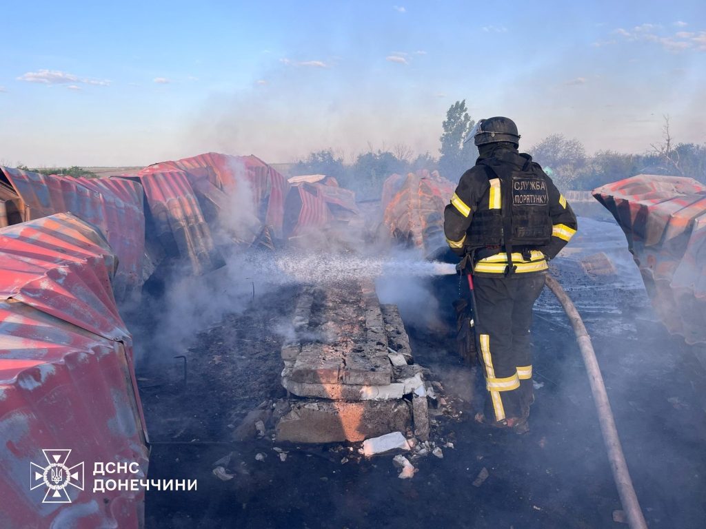 обстрелы донетчины